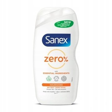 

Питательный гель для душа SANEX Zero для сухой кожи 400 мл