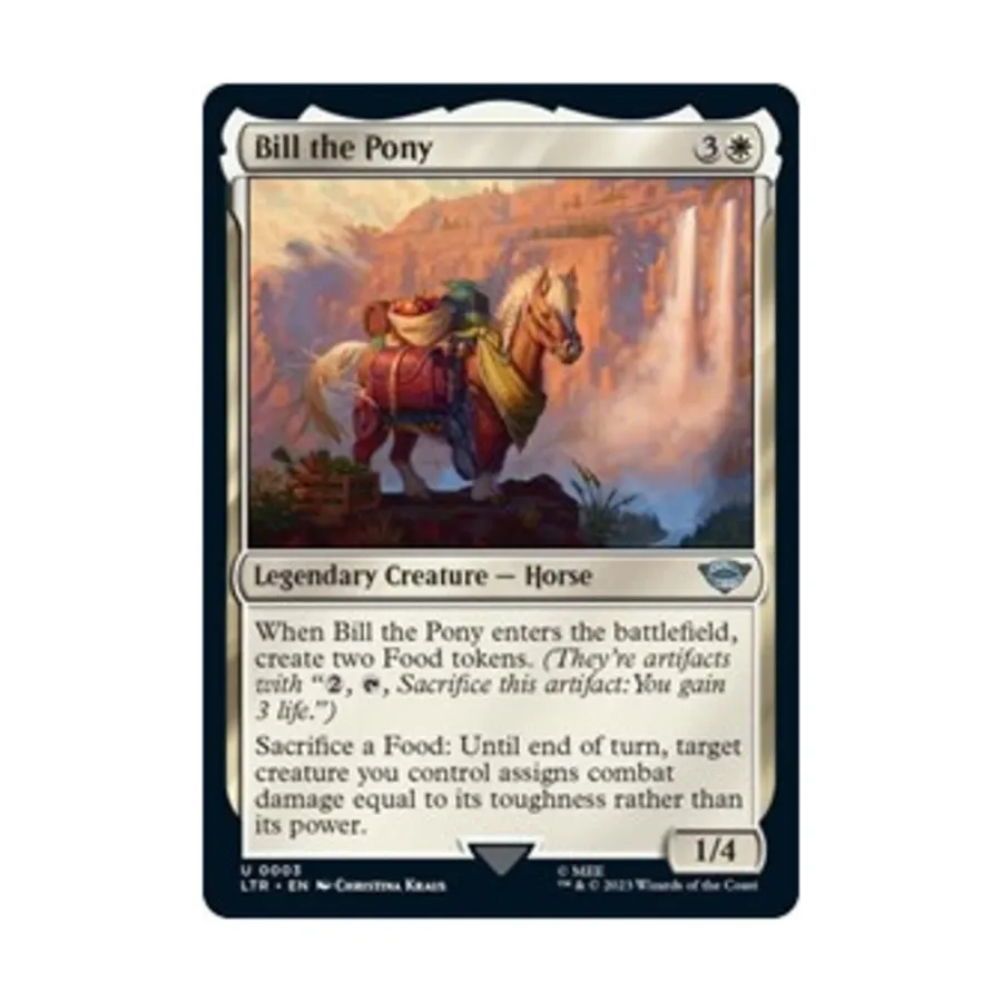

CCG Пони Билл (U), MTG - Universes Beyond: Lord of the Rings