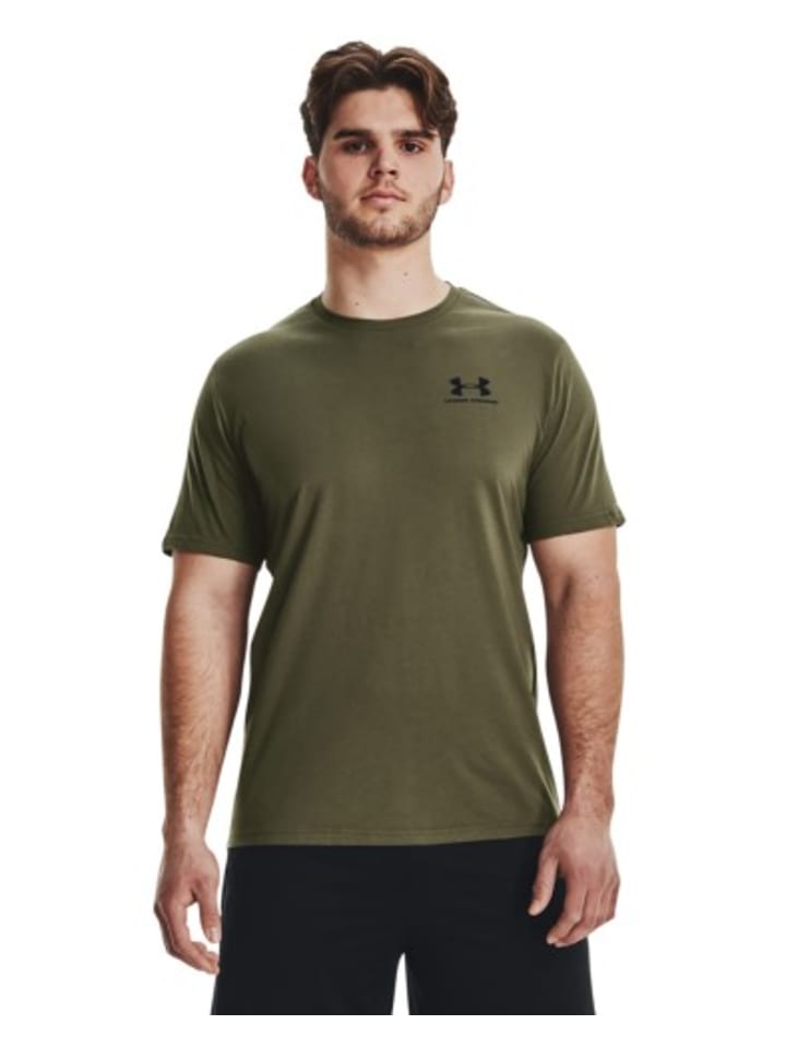 

Футболка Under Armour, цвет khaki/schwarz