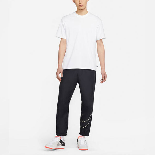 Футболка sb skateboard solid color loose sports skateboard white Nike, белый — фото 3