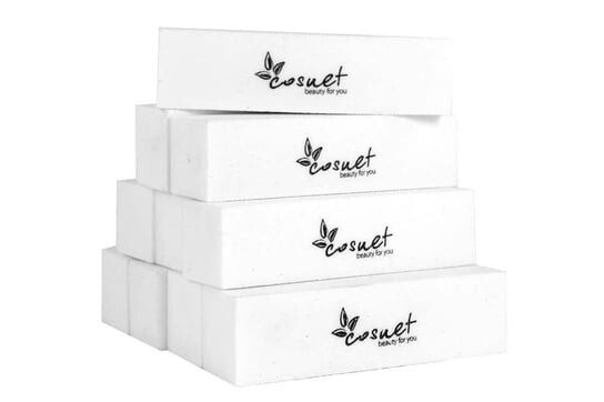 

Блоки для полировки косметические белые 100/100 упаковка 10 шт., Cosnet