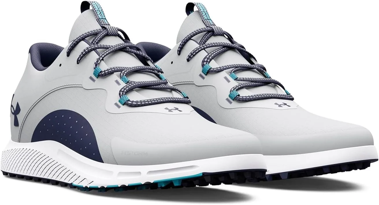 

Мужские гольф-туфли Under Armour Charged Draw 2 с шипами, серый/темно-синий