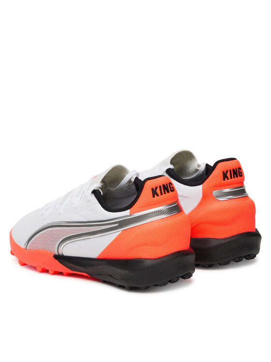 Футбольные бутсы King Match Tt Jr 108838 01 Puma, белый — фото 3