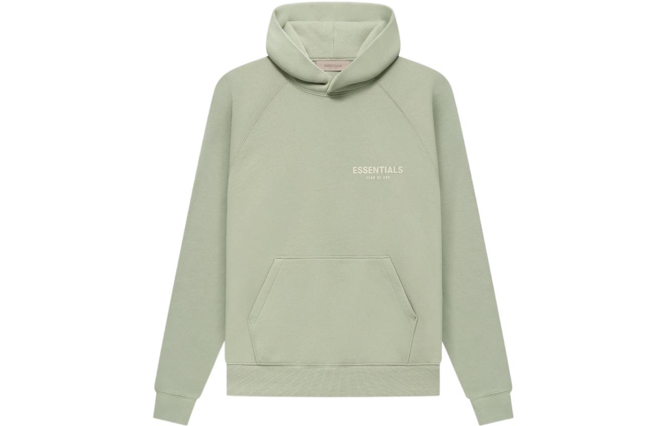 Худи Fear Of God Essentials, Серо-зеленый — фото 2