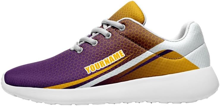 

Кроссовки с индивидуальным названием, широкий размер, для бега, для мужчин и женщин, удобные, легкие, унисекс, для тенниса и спортзала Awsole, белый/желтый