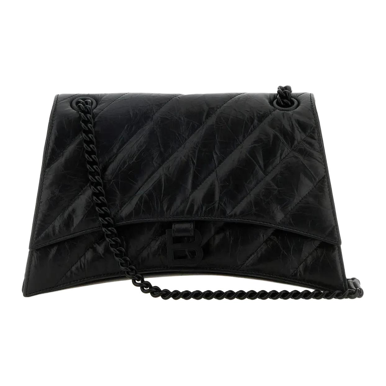 

Balenciaga Кожаная сумка через плечо, женская черная