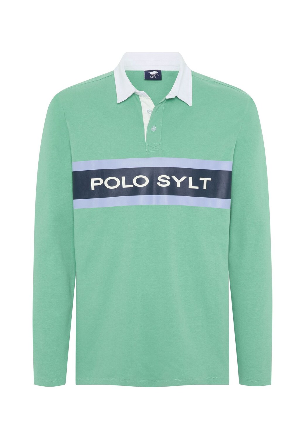 

Рубашка поло с дизайном этикетки POLO SYLT, цвет Marine Green