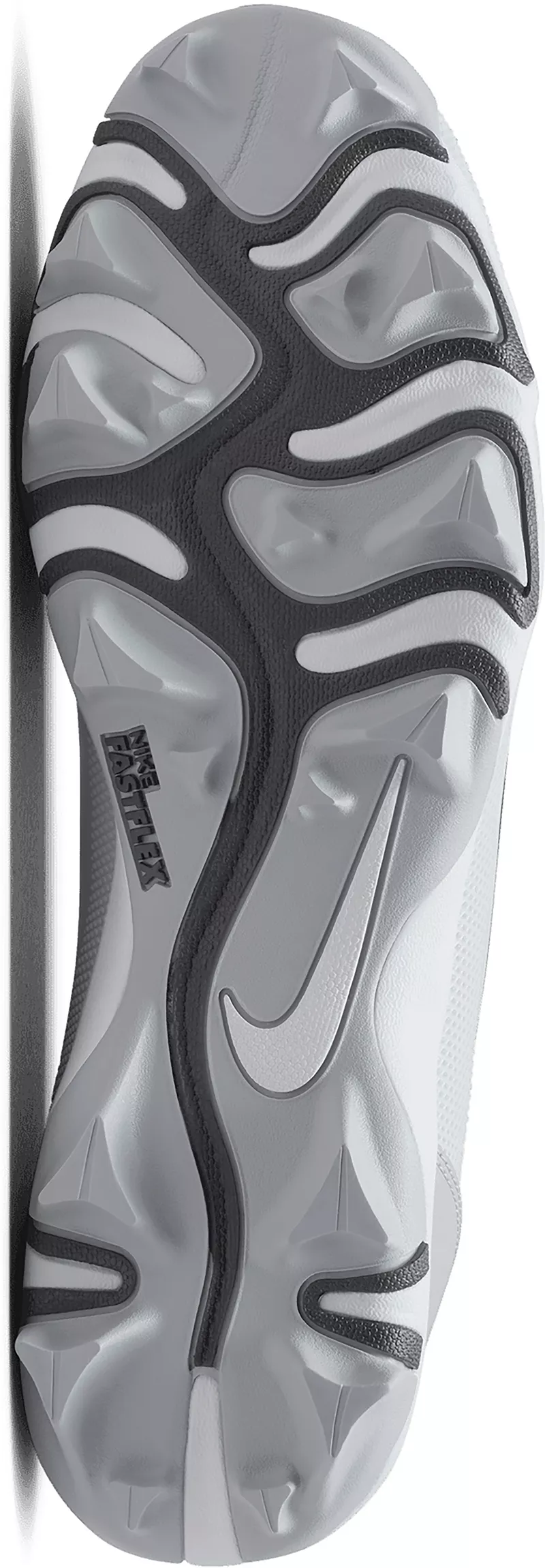 Мужские бейсбольные бутсы Nike Force Trout 9 Keystone RM, цвет Platinum/White — фото 3