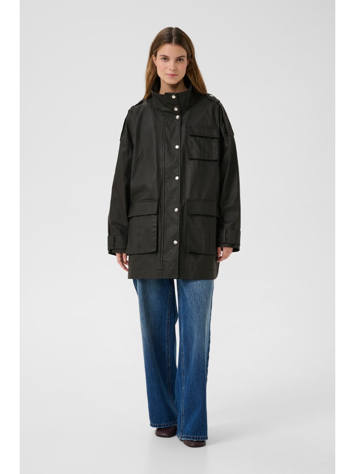 

Karen By Simonsen Куртка KBAngelica, свободный крой, цвет «Метеорит»