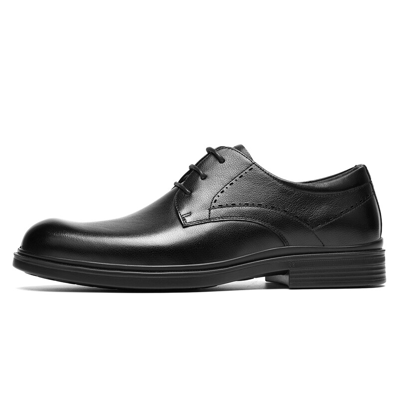 

Туфли AOKANG Dress Shoes Men Low-Top Black