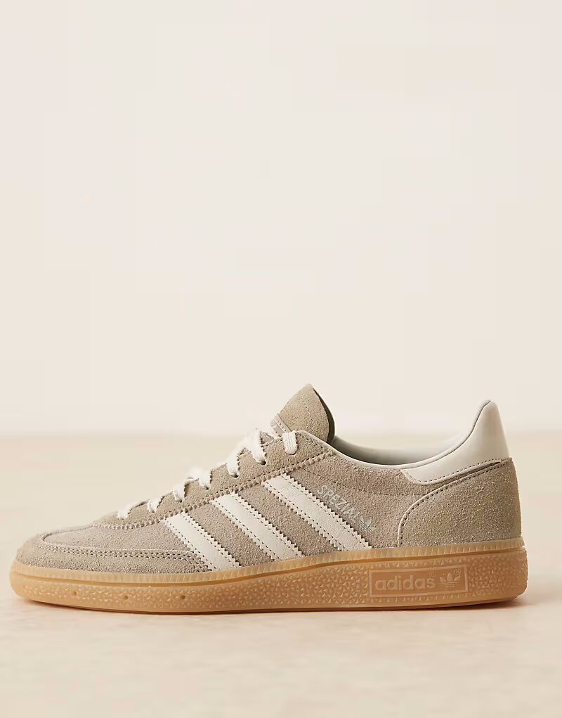 Серые и серебристые кроссовки Adidas Originals Handball Spezial — фото 2