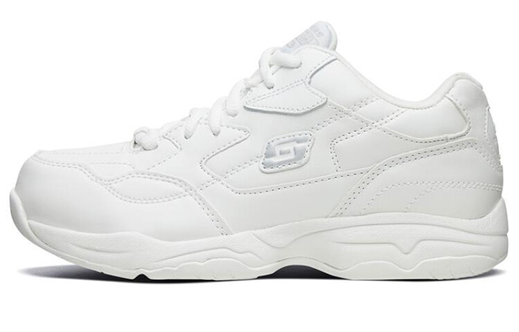 

Кроссовки женские с низким верхом белого цвета Skechers