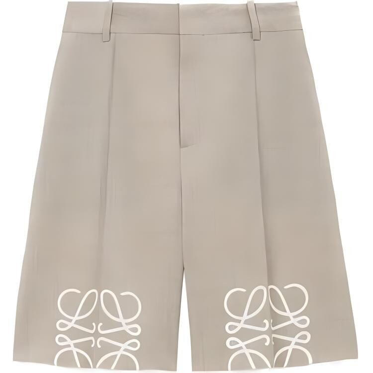 

Повседневные шорты женские светло-бежевые Loewe