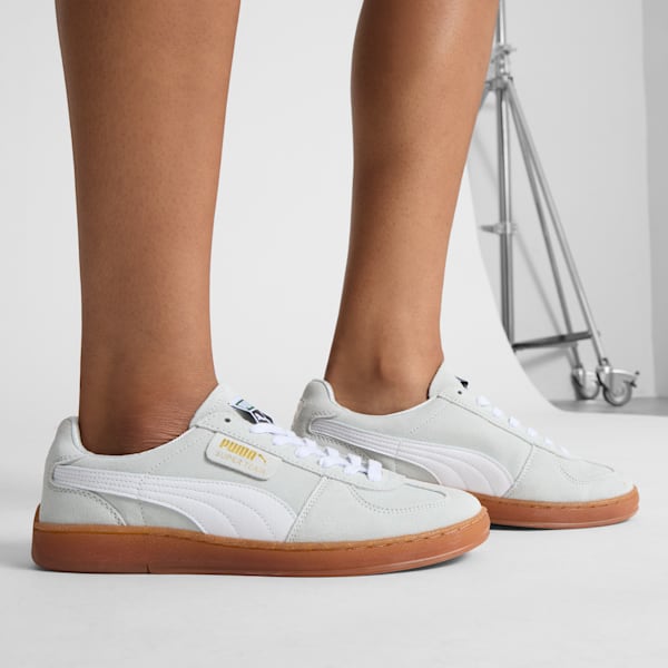 Кроссовки Super Team Suede Puma, синий — фото 2