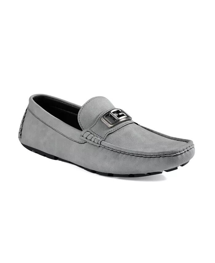 

Мужские мокасины для вождения с узором Agaro Moc Toe GUESS, серый
