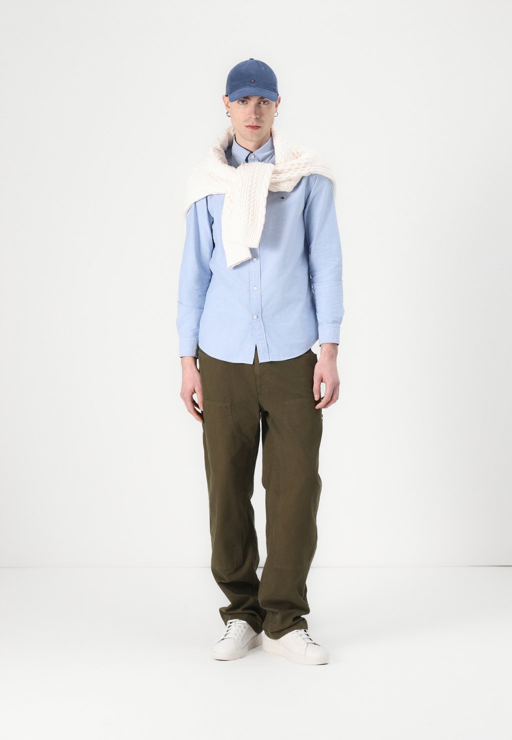 Рубашка SOLID HERITAGE OXFORD SHIRT Tommy Hilfiger, синий — фото 2