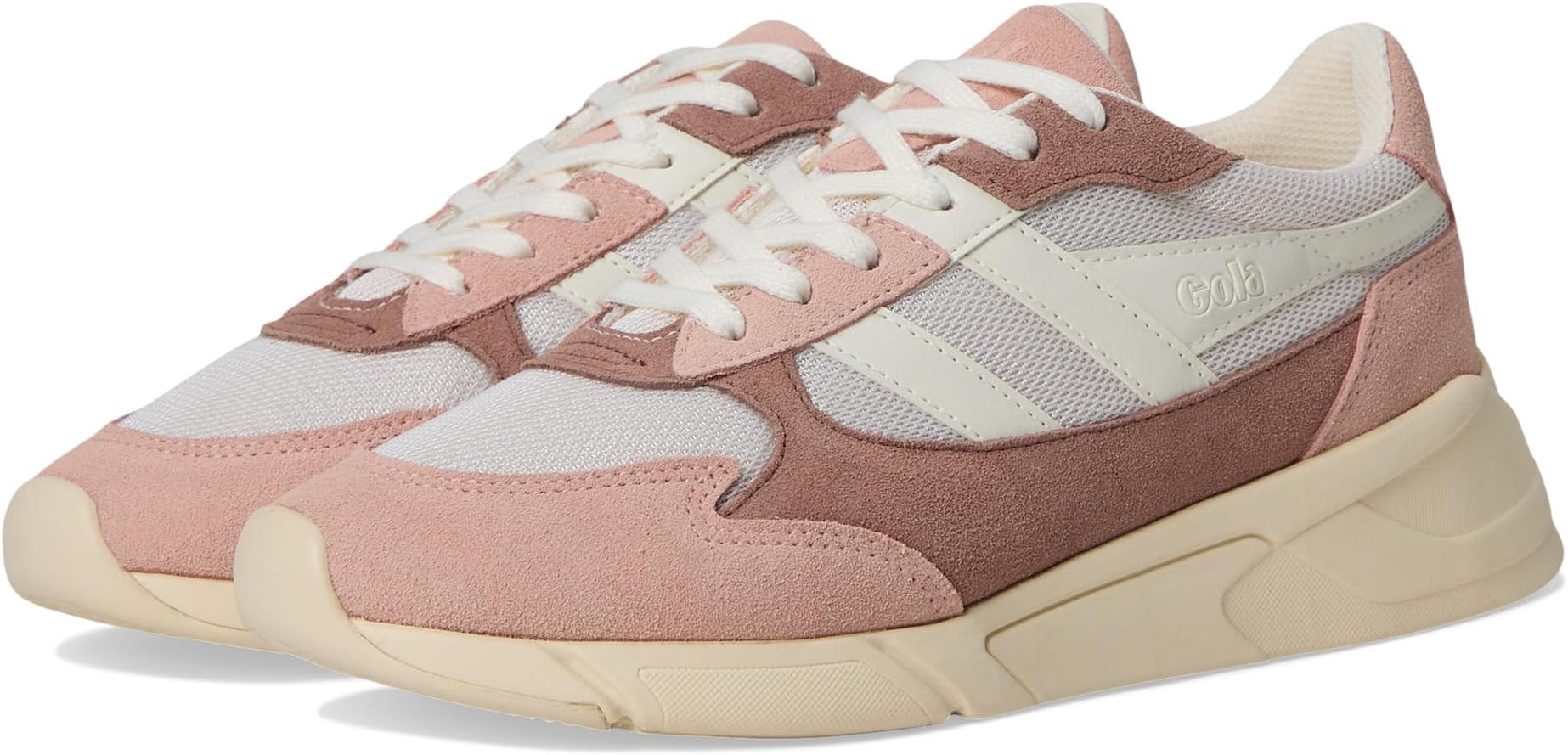 Кроссовки Gola Women's Tempest, Off-White/Pearl Pink/Seashell
