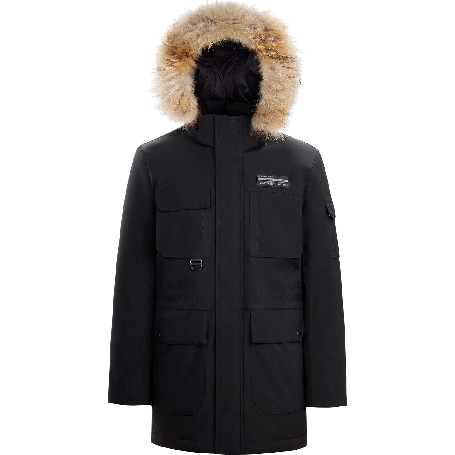 

Пуховик мужской Camel, цвет Camouflage Gray