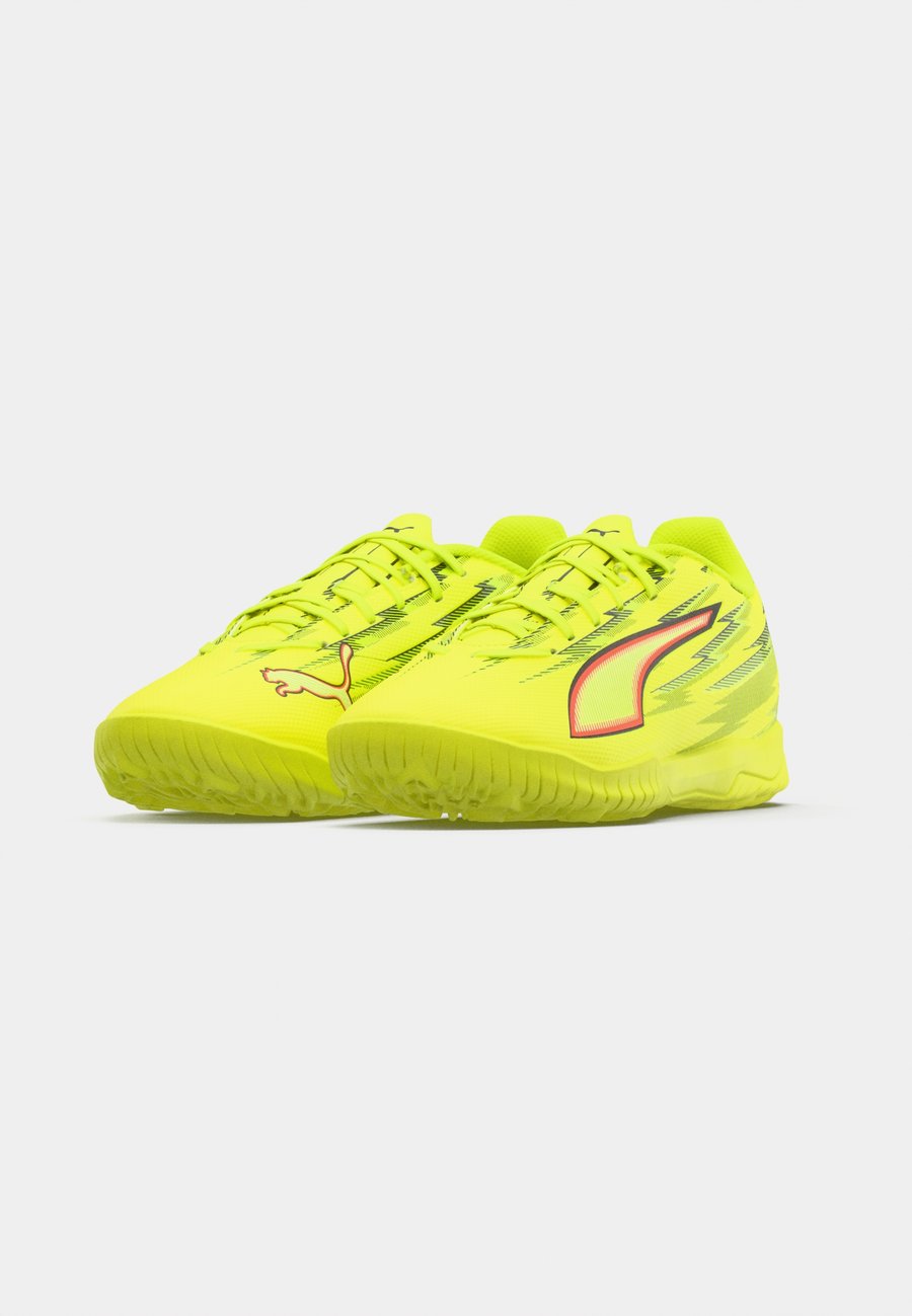 Кроссовки Puma ULTRA 6 PLAY TT, Yellow Alert/Black/Silver-Coloured/Glowing Red/Black — фото 3