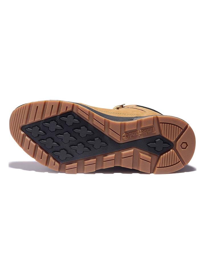 Timberland Кожаные ботинки "Field Trekker" светло-коричневого цвета — фото 3