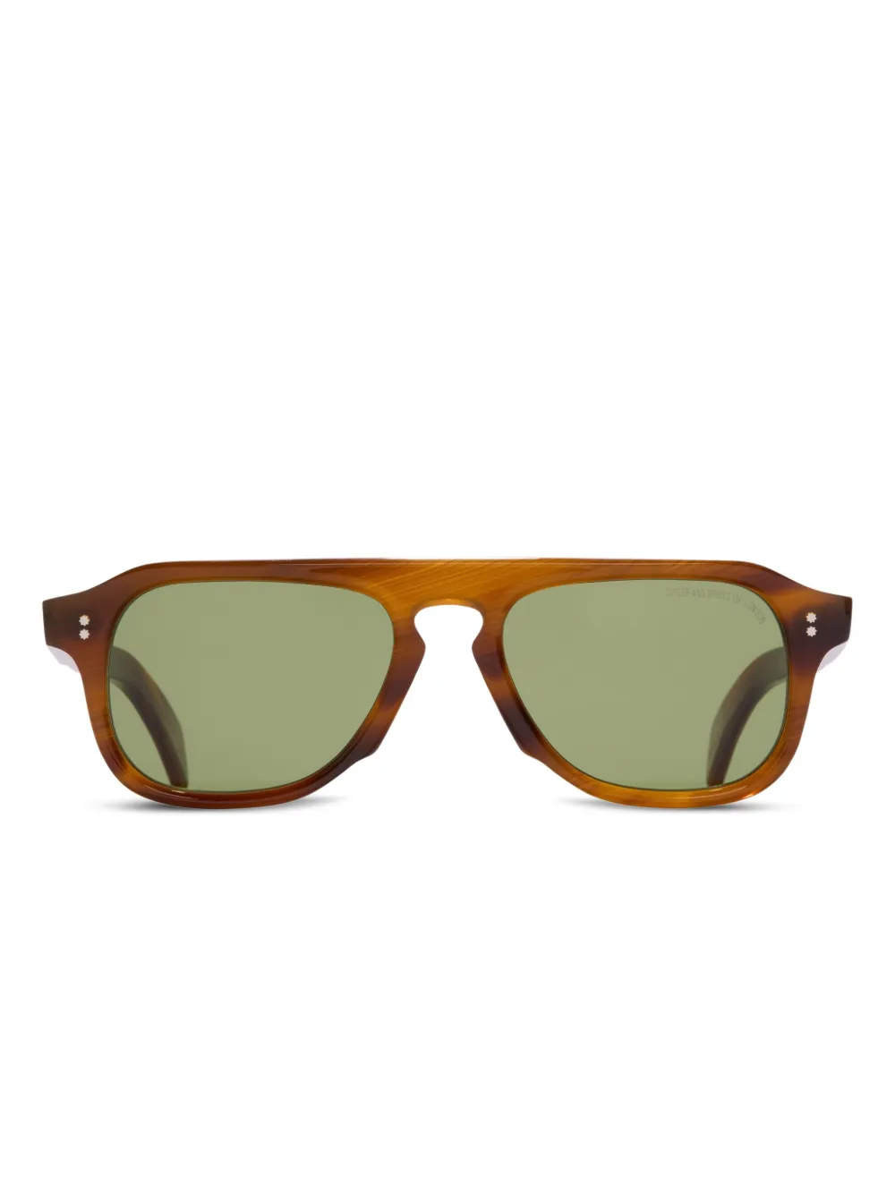 

Солнцезащитные очки-пилоты Cutler & Gross, коричневый