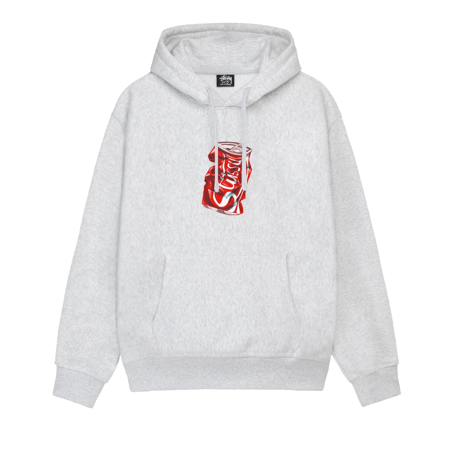 

Худи Stussy Soda Can, Ash Heather