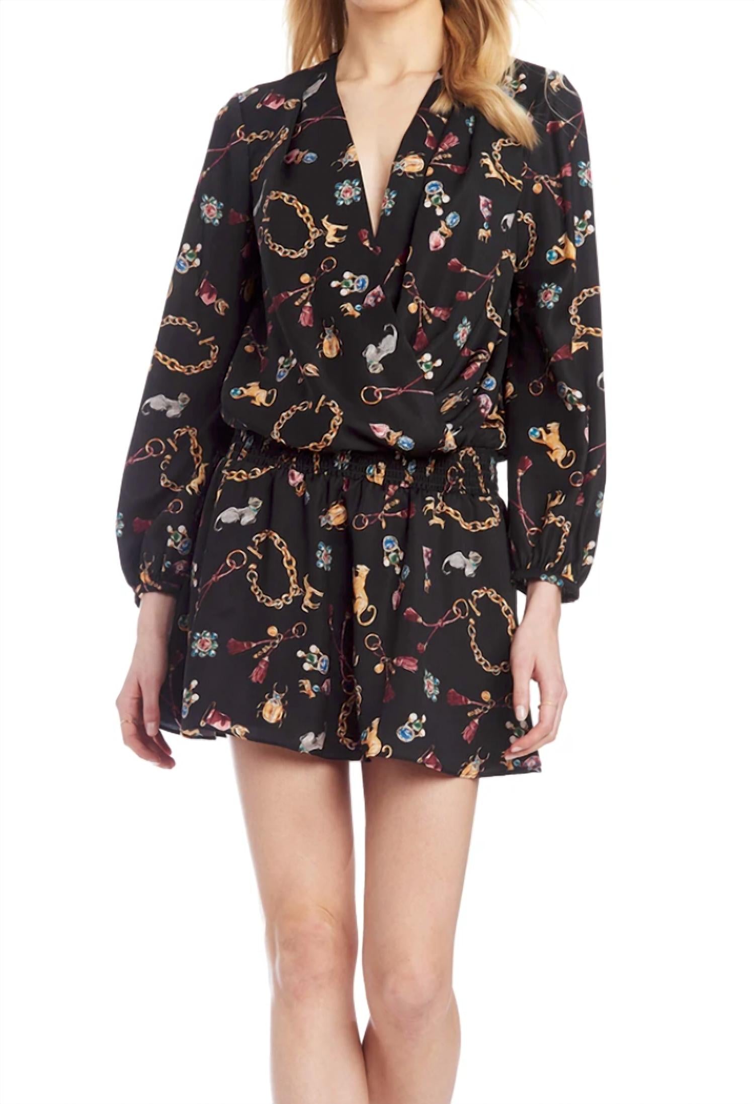 

Платье Ciara с принтом Charm Amanda Uprichard, цвет charm print