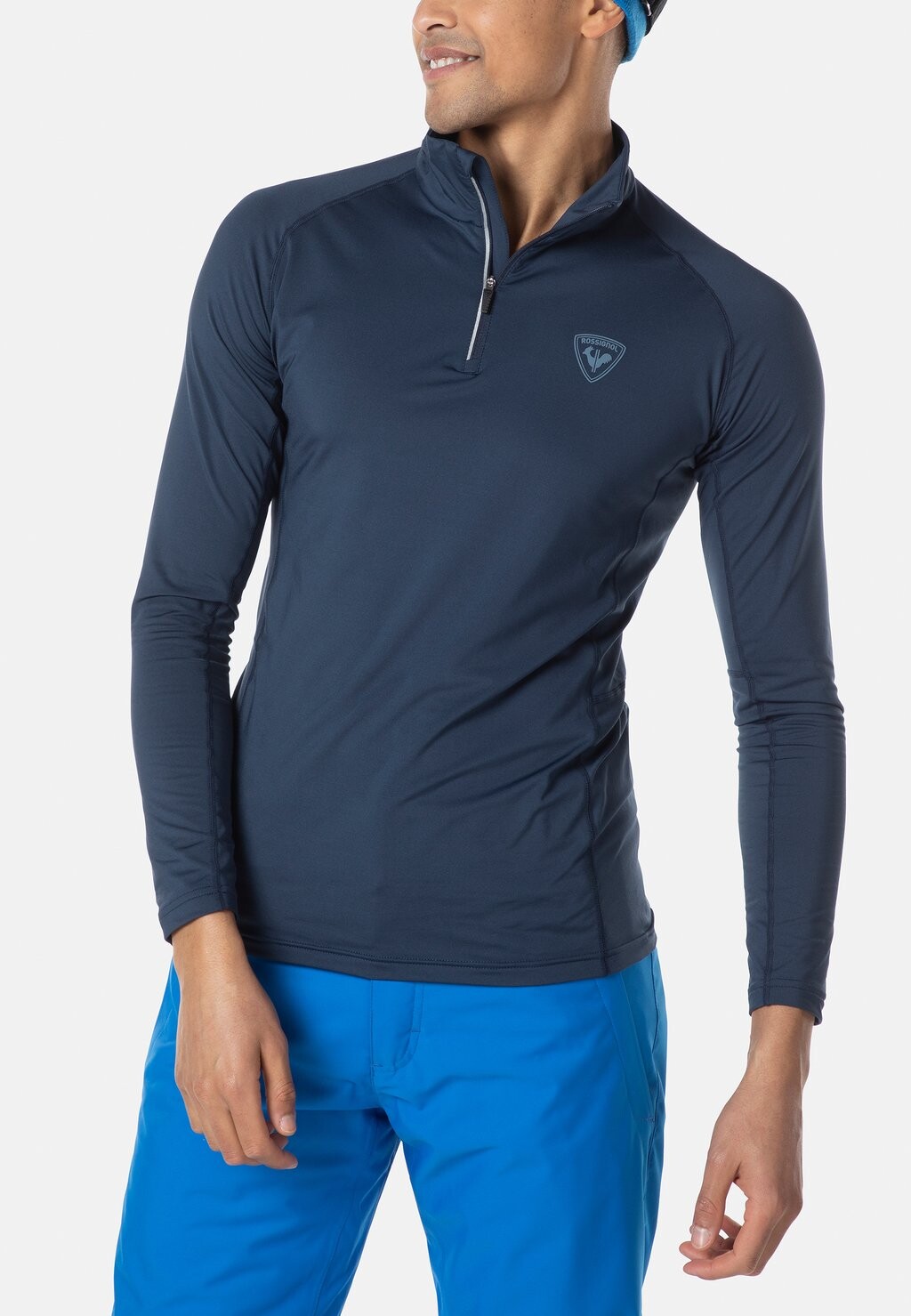 

Футболка с длинным рукавом Classique Half-Zip Rossignol, цвет dark navy