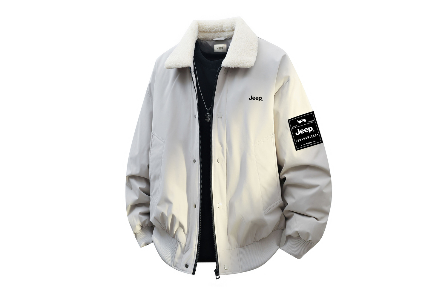 

Пуховик Leisure Collection Unisex Jeep, бежевый серый