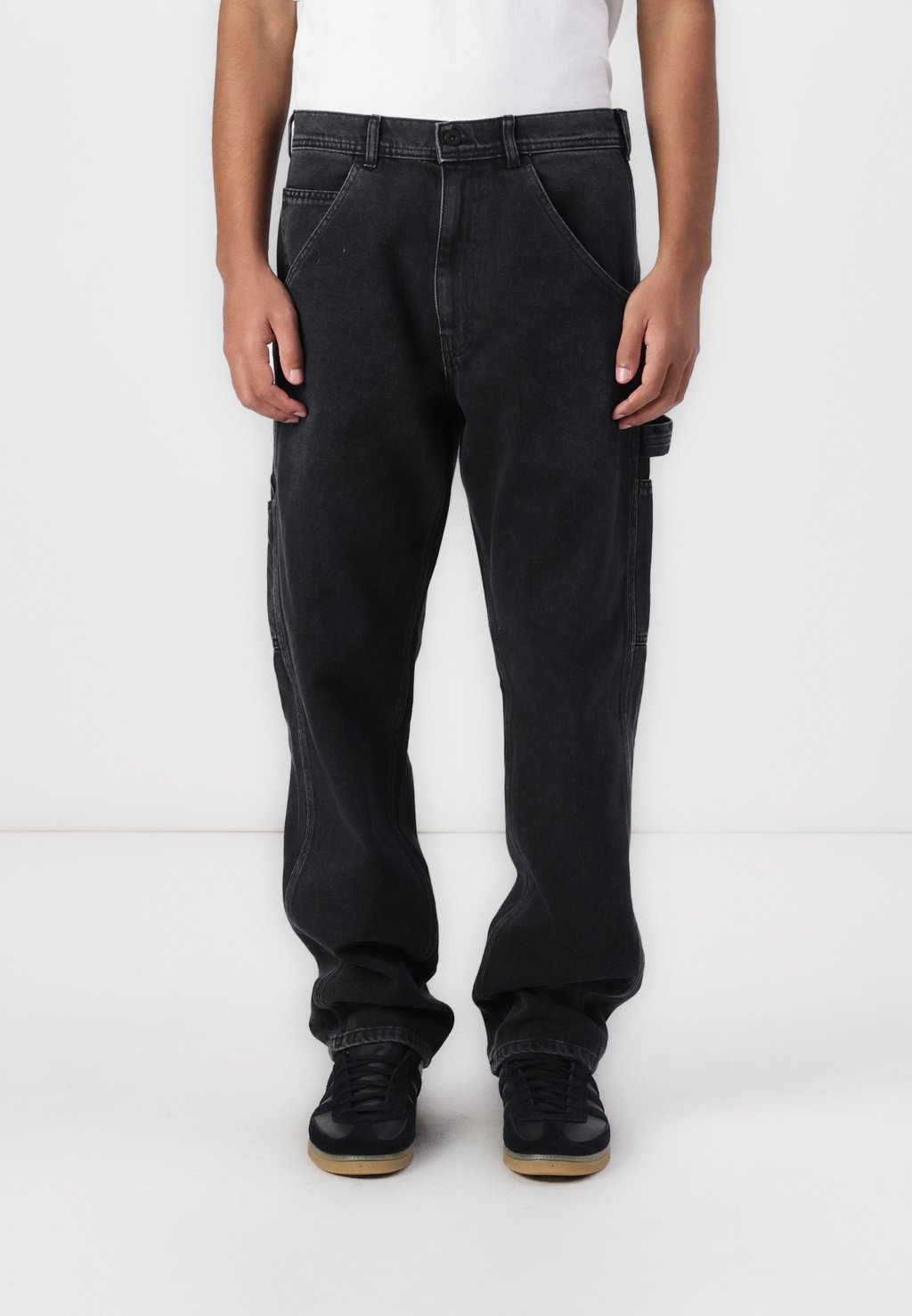 

Джинсы PAINTER PANT UNISEX Stan Ray, цвет Washed Black Denim