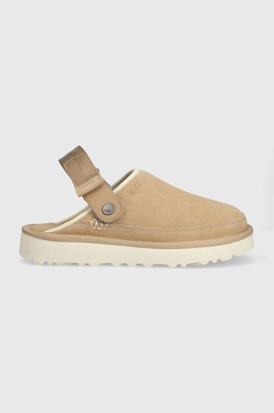 

Замшевые тапочки UGG Goldencoast Clog Ugg, бежевый