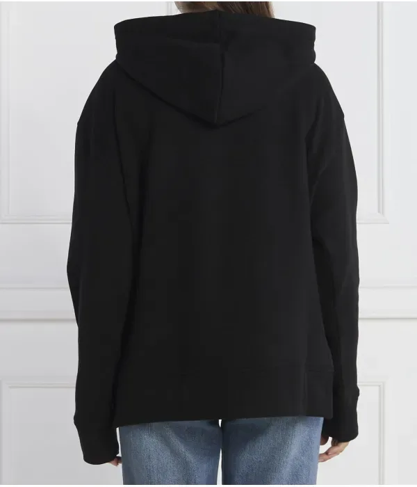 Толстовка Эханна regular fit Boss, черный — фото 4