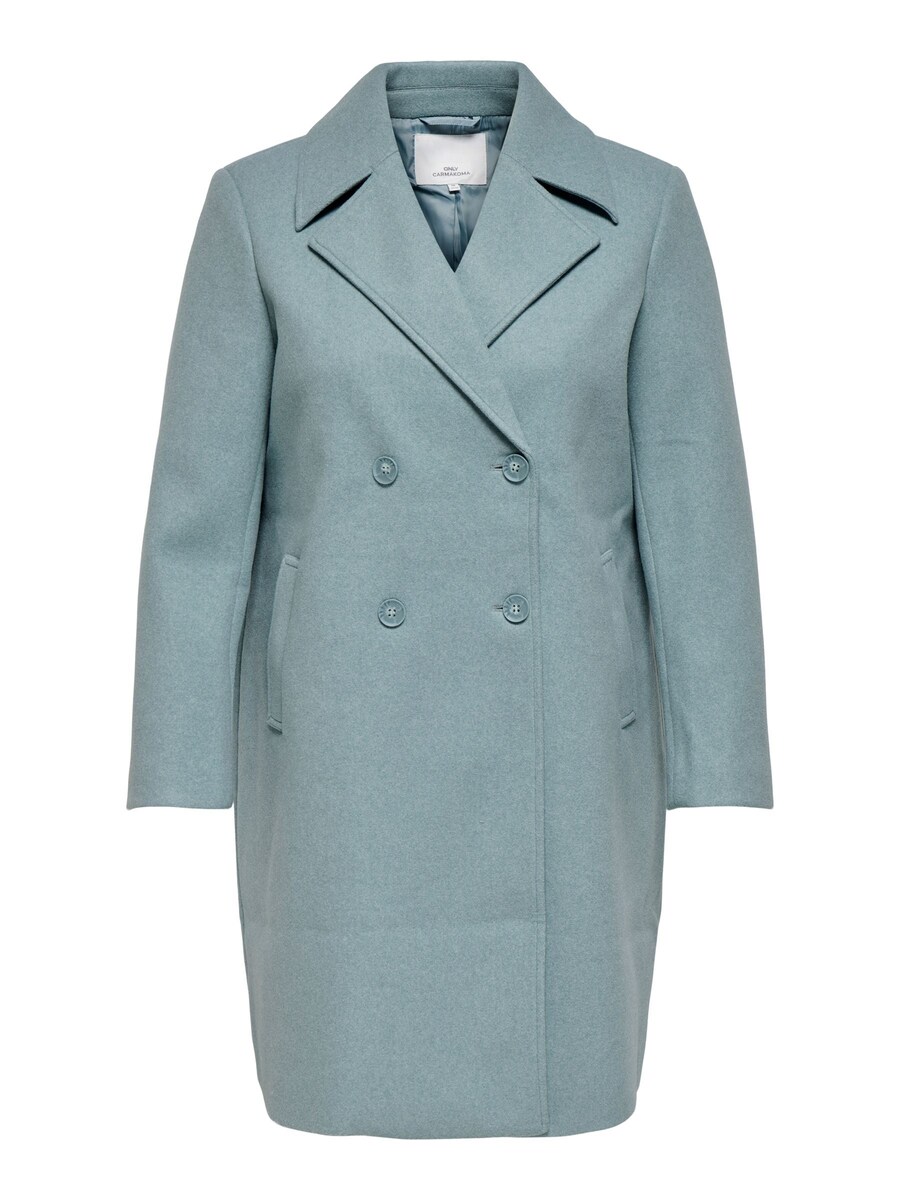 

Пальто межсезонное ONLY Carmakoma CARAdina, пыльно-синий