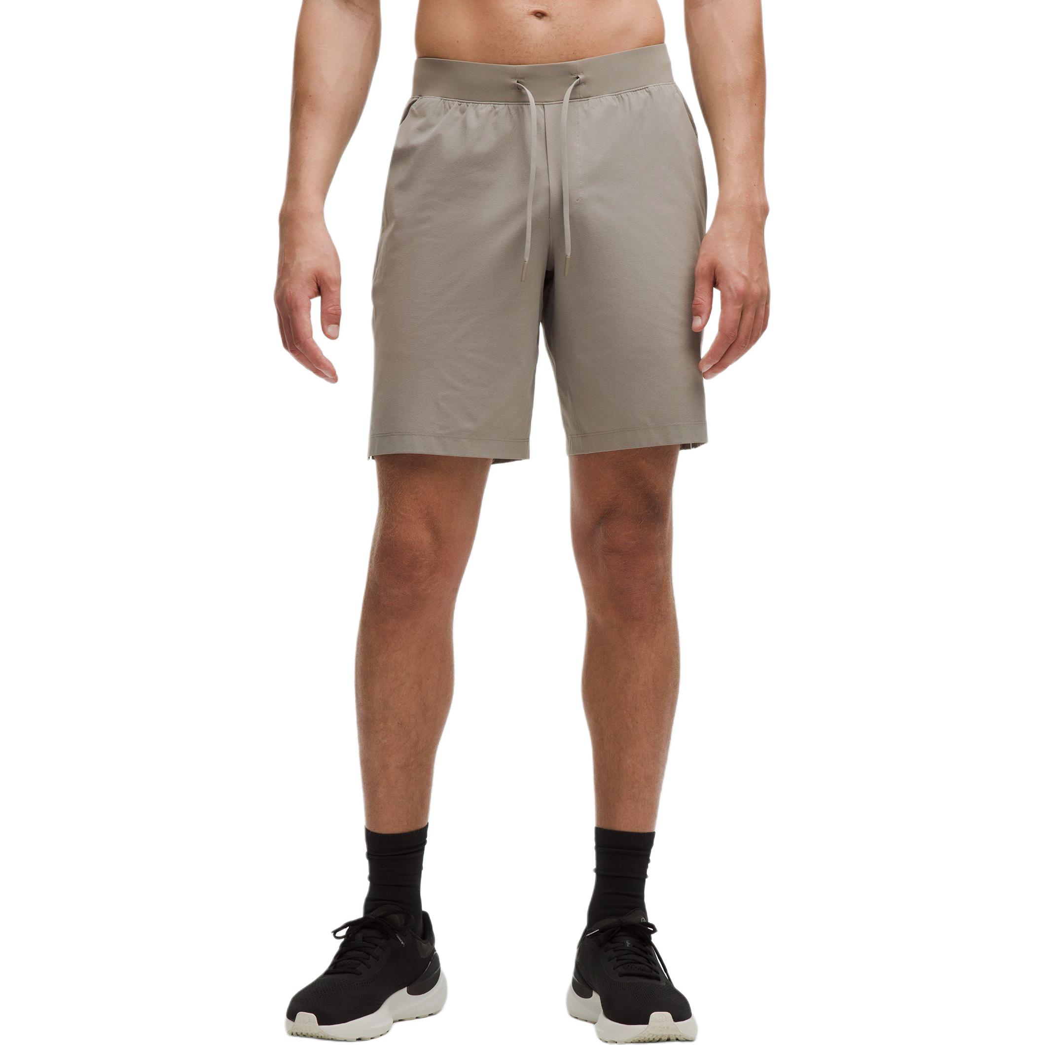 

Шорты повседневные Zeroed In для мужчин Lululemon, warm коричневый серый/wshg