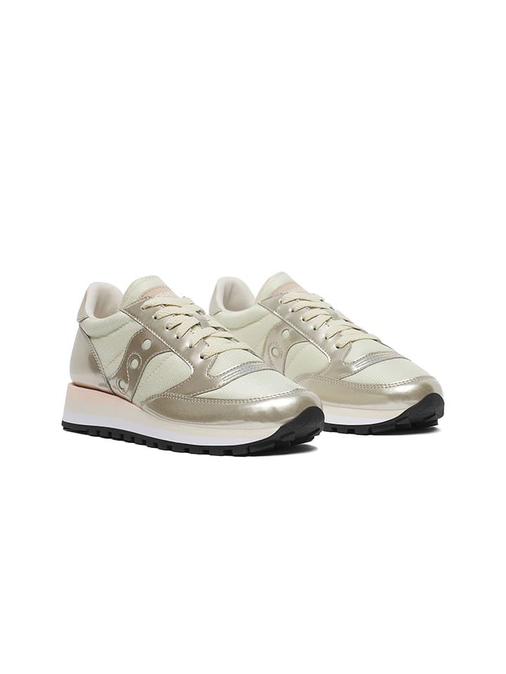 Низкие кроссовки Saucony, бежевый/золотой — фото 2