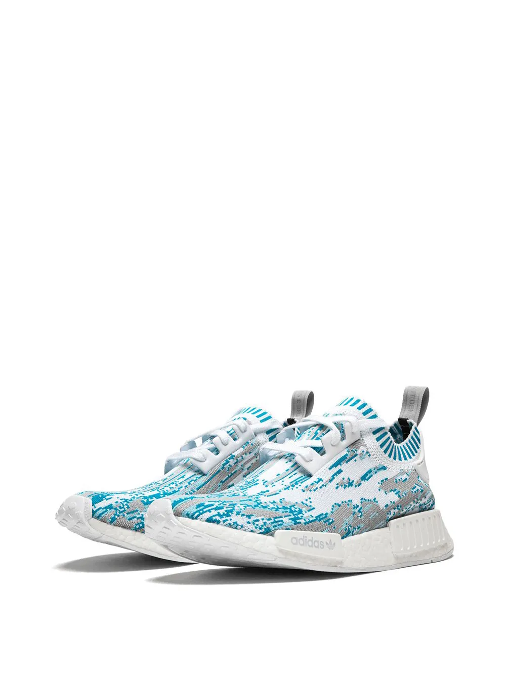 Кроссовки NMD_R1 PK adidas, белый — фото 2