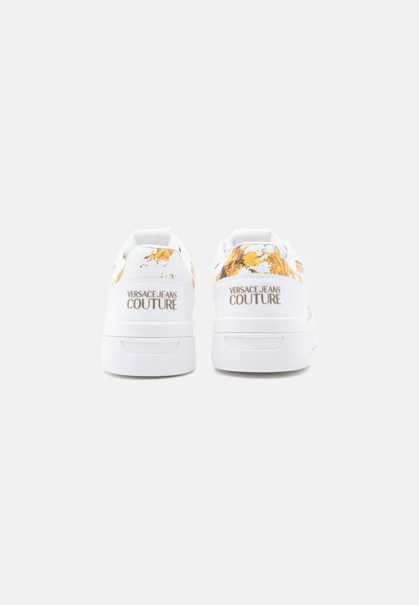 Кроссовки fondo starlight Versace Jeans Couture, White/Gold-Coloured — фото 3