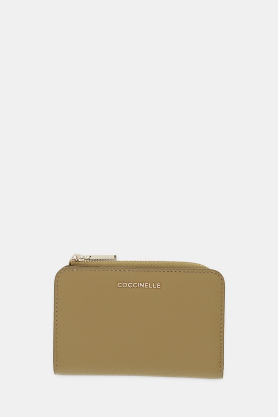 

Кожаный кошелек Coccinelle, зеленый