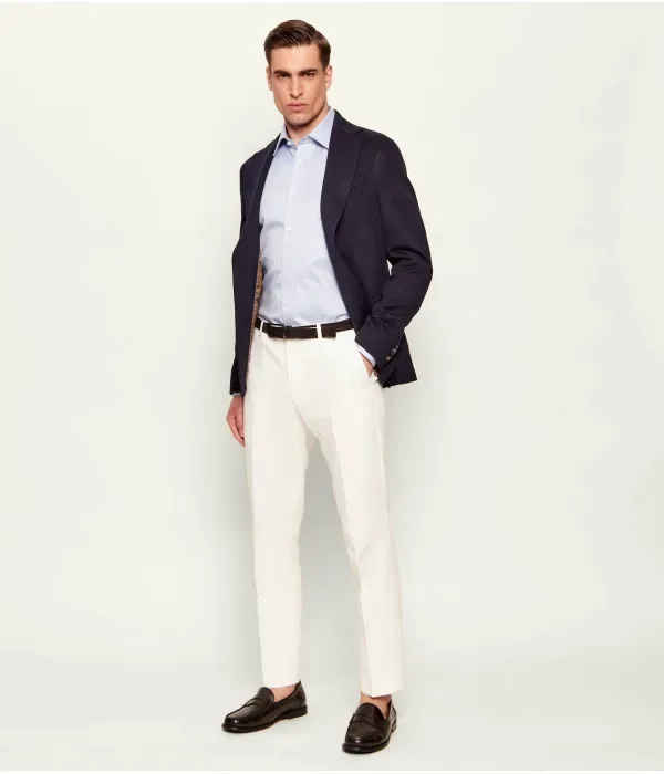 Рубашка H-HANK-K-C1-261 slim fit Boss, небесно-голубой — фото 2