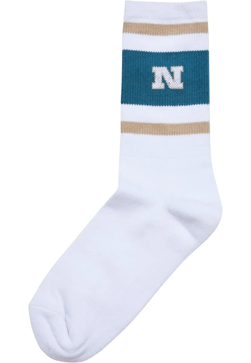 

Базовые носки URBAN CLASSICS " Urban Classics Unisex College Team Socks" (1 пара), цвет Unionbeige/Bottlegreen/White