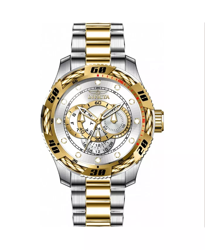 

Мужские часы 45751 Speedway Quartz с многофункциональным серебряным циферблатом Invicta