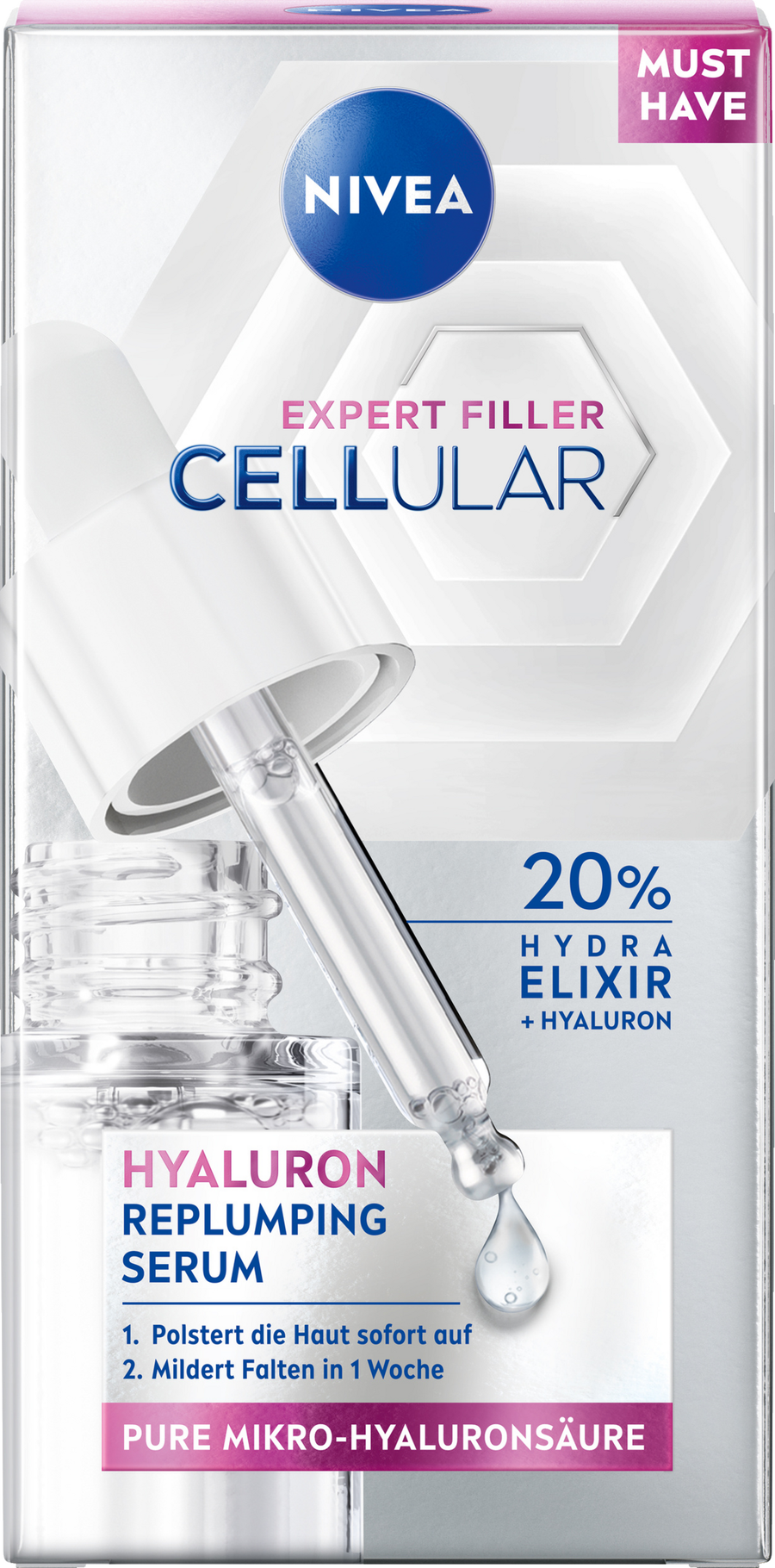 

Сыворотка для лица NIVEA Cellular Expert Filler Hyaluron Replumping Serum