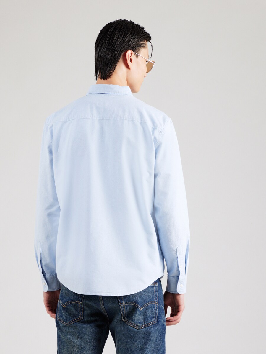 Рубашка на пуговицах классического кроя LEVI'S  Authentic, светло-голубой — фото 4