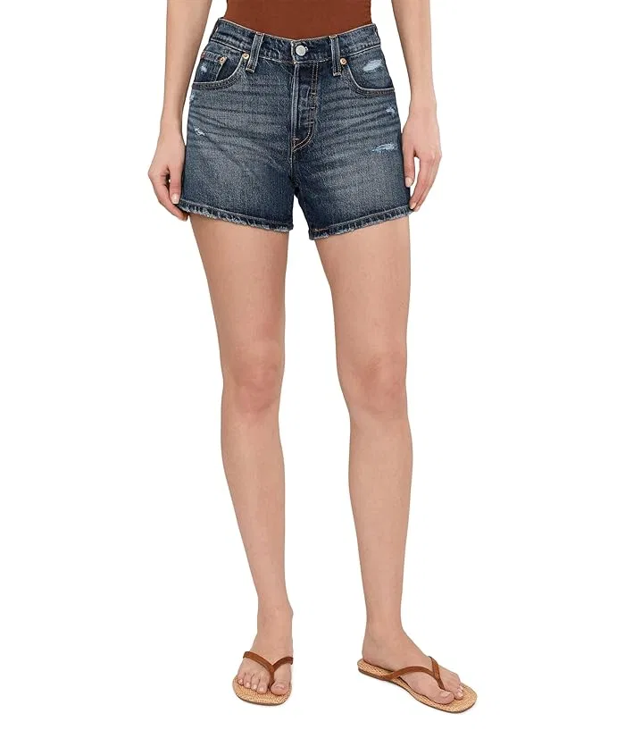 Шорты джинсовые 501 Curve Levi's Premium, Happy Vibes Curve