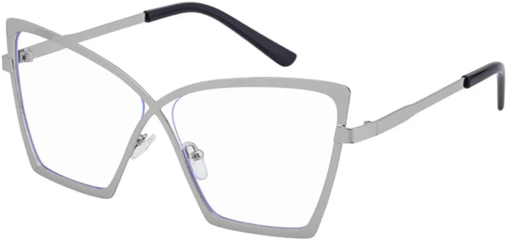 

Роскошные женские солнцезащитные очки в металлической оправе, модные панк-очки, мужские солнцезащитные очки для активного отдыха, вождения, путешествий, защиты от УФ-излучения UV400 UUPTTPL, C3 Silver Clear