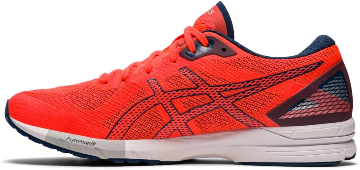 Мужские беговые кроссовки ASICS, оранжевый/синий — фото 3