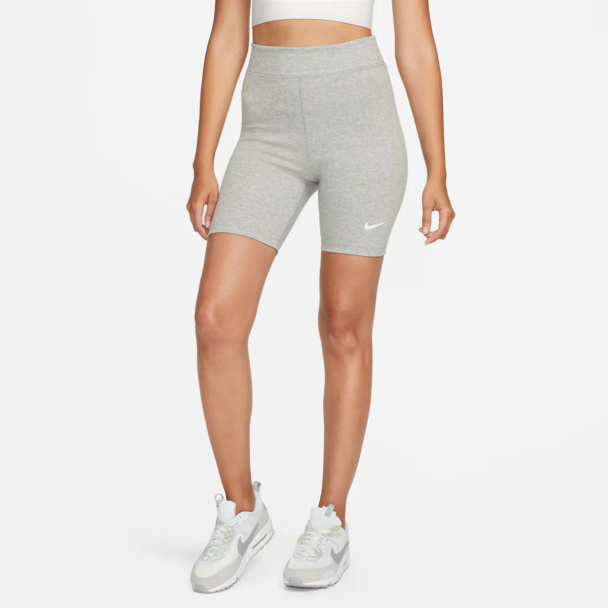 

Женская спортивная одежда Классика 8 дюймов Короткие колготки Nike, серый