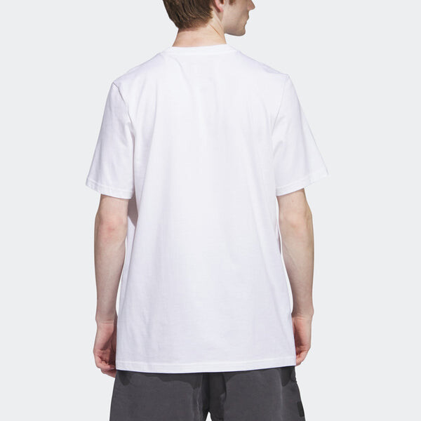 Футболка Adidas Originals Graphic Shmoofoil Tee 'White', белый — фото 3