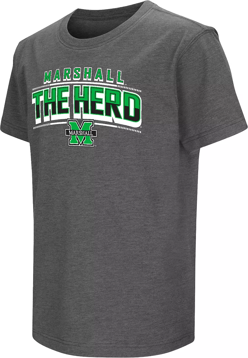 

Серая промо-футболка Colosseum Youth Marshall Thundering Herd