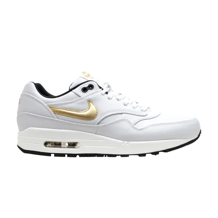 

Кроссовки Nike Air Max 1 Premium QS 'Gold Trophy Pack', серый